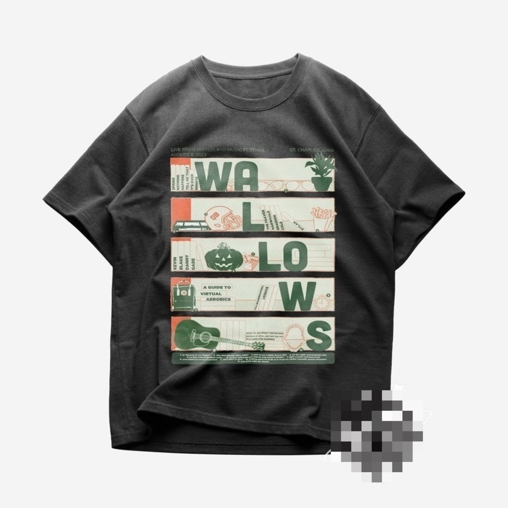 Wallows Alternative Rock Music Band Unisex Heavy Cotton Tee